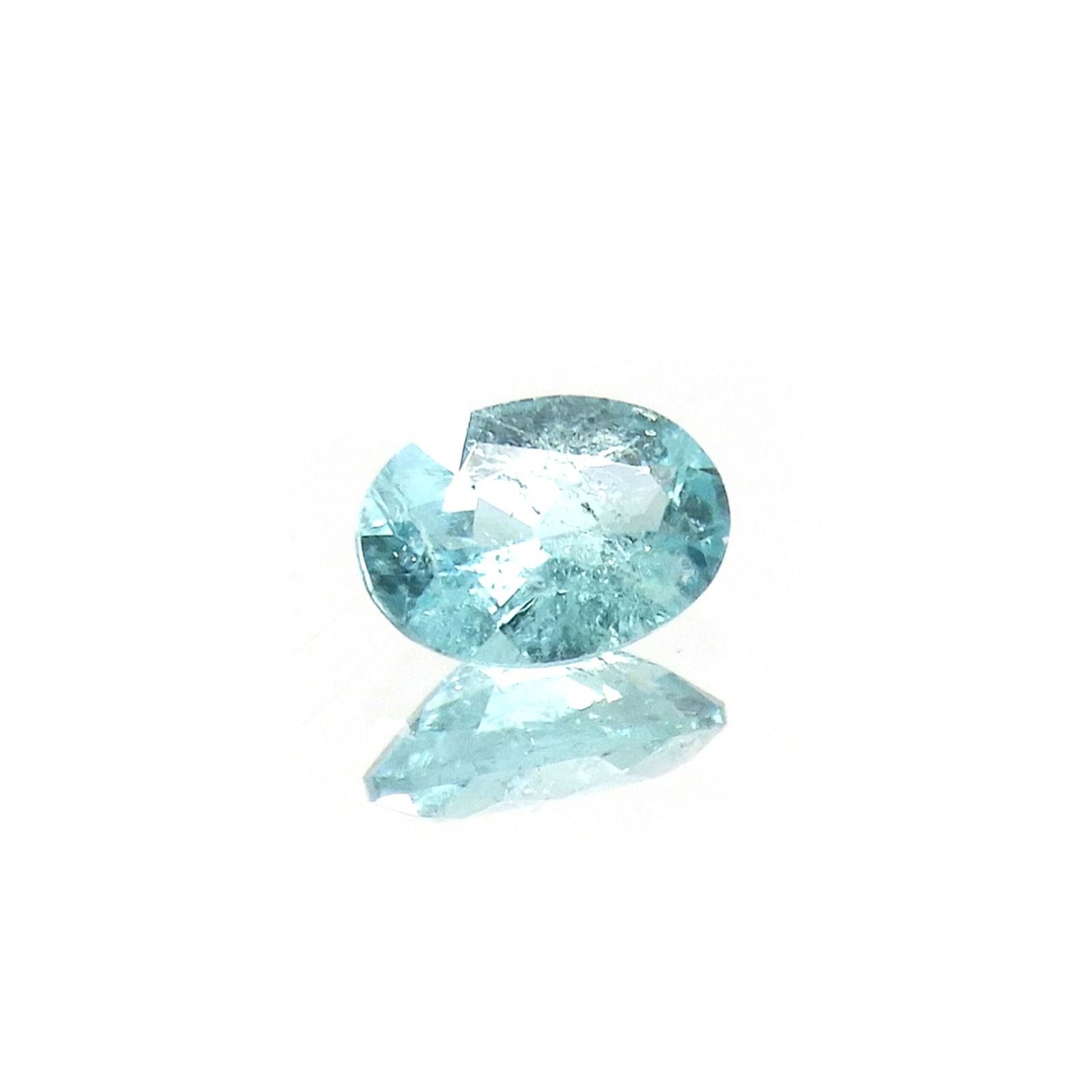 パライバトルマリン(宝石名トルマリン/別名パライバ・トルマリン) ブラジル産 識別済 0.062ct / 3.1×2.2mm前後 [260112139]