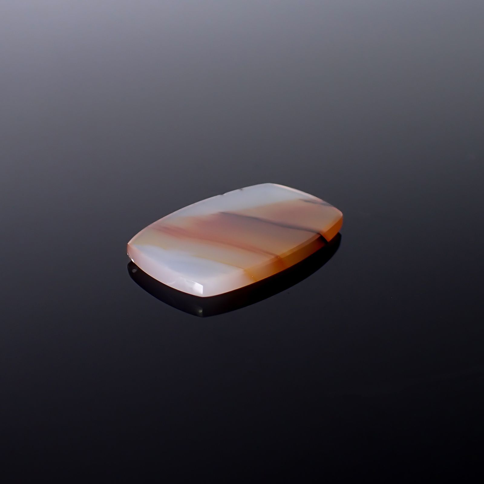 モンタナアゲート アメリカ・モンタナ州産 11.88ct / 25.8x16.9mm前後 [260832759]