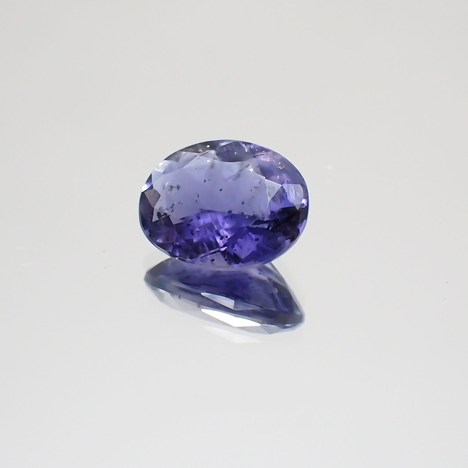 アイオライトサンストーン(宝石名アベンチュリン・アイオライト)インド/ブラジル産 1.46ct 識別済[231224428]8.9x7mm前後