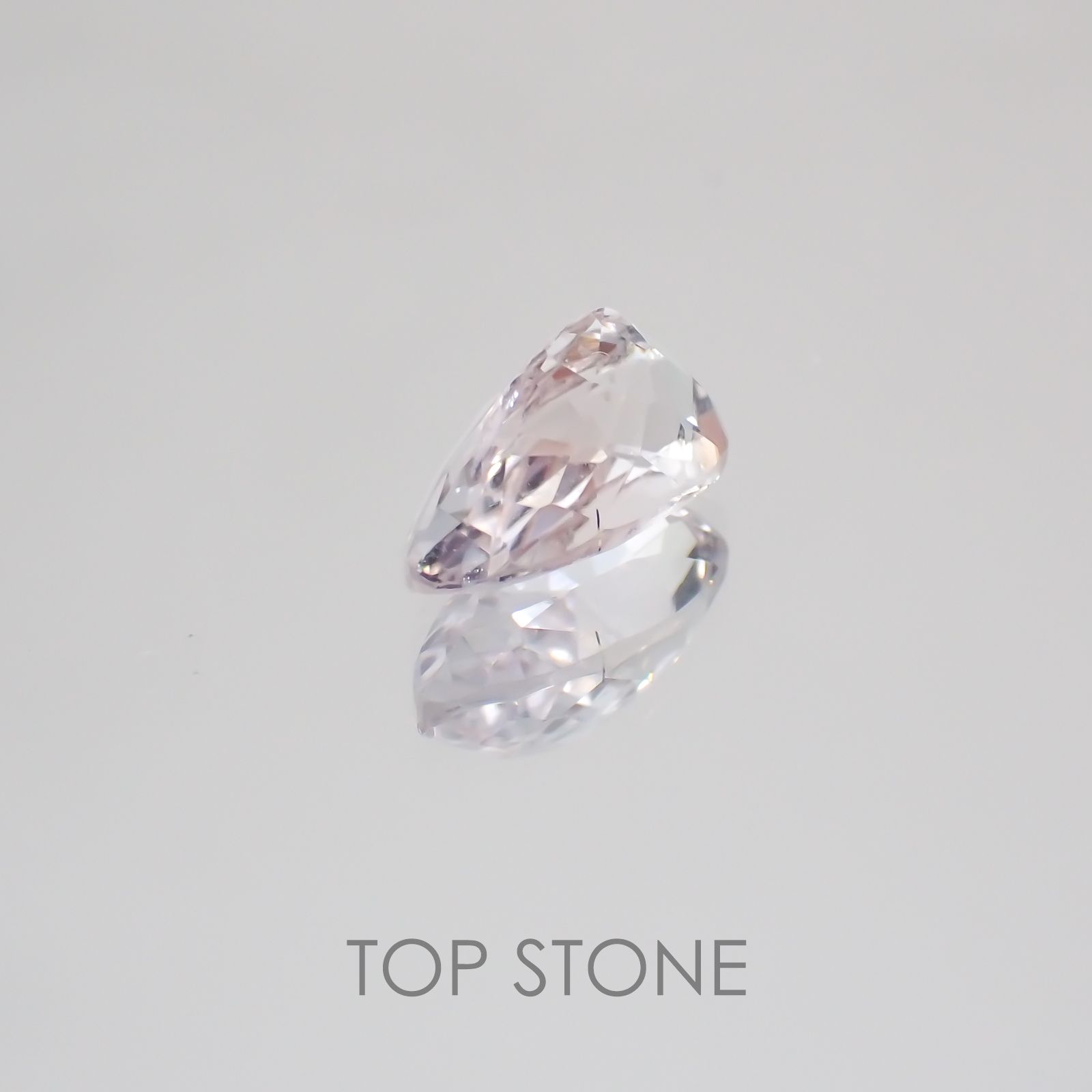 クンツァイト アフガニスタン産 ルース 1.68ct[21029727]9.7×5.4mm前後