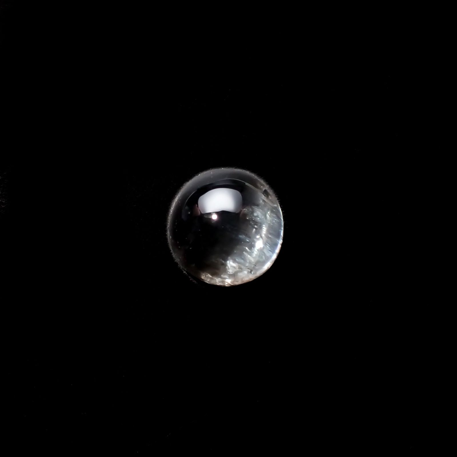 アベンチュリンアクアマリン ナイジェリア産 1.41ct[240226040]6.6x6.5mm前後