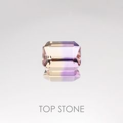 アメトリン ブラジル産 ルース 2.05ct[20106903]8.9×6.9mm前後