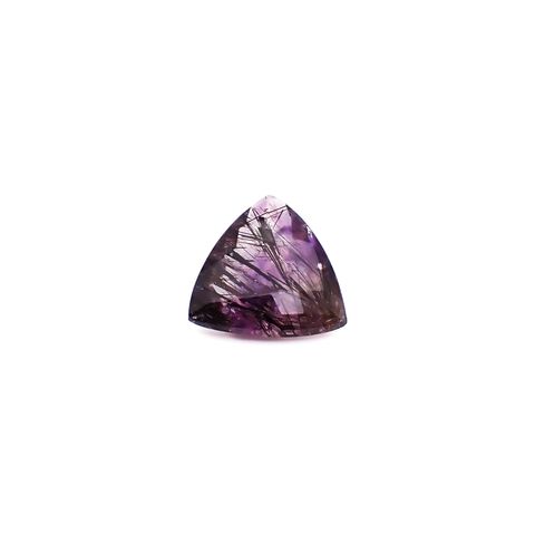 ◇チェッカーカット◇アメジストエレスチャル ブラジル産 6.33ct / 14x14.4mm前後 [260933032]