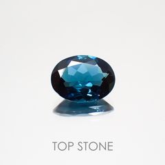 インディゴライト ブラジル産 ルース 1.02ct[21019458]8.1×6.1mm前後