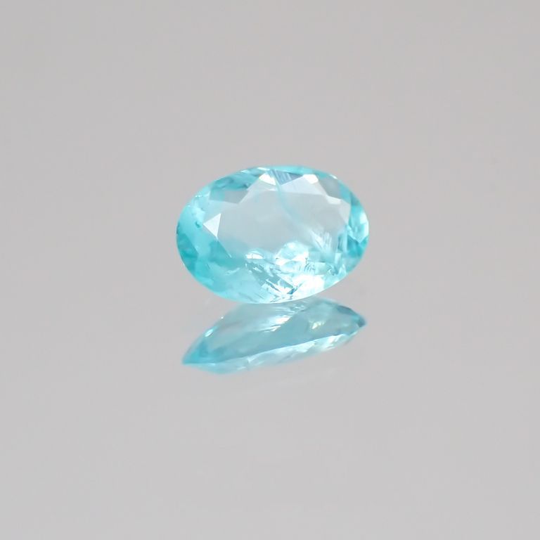 パライバトルマリン(宝石名トルマリン/別名パライバ・トルマリン) ブラジル産 0.22ct 識別済[20129249]5×3.8mm前後