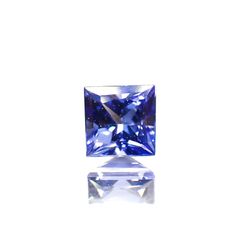 ◇プリンセスカット◇サファイア(宝石名サファイア)スリランカ産 0.23ct 識別済[230622452]3.1x3.1mm前後