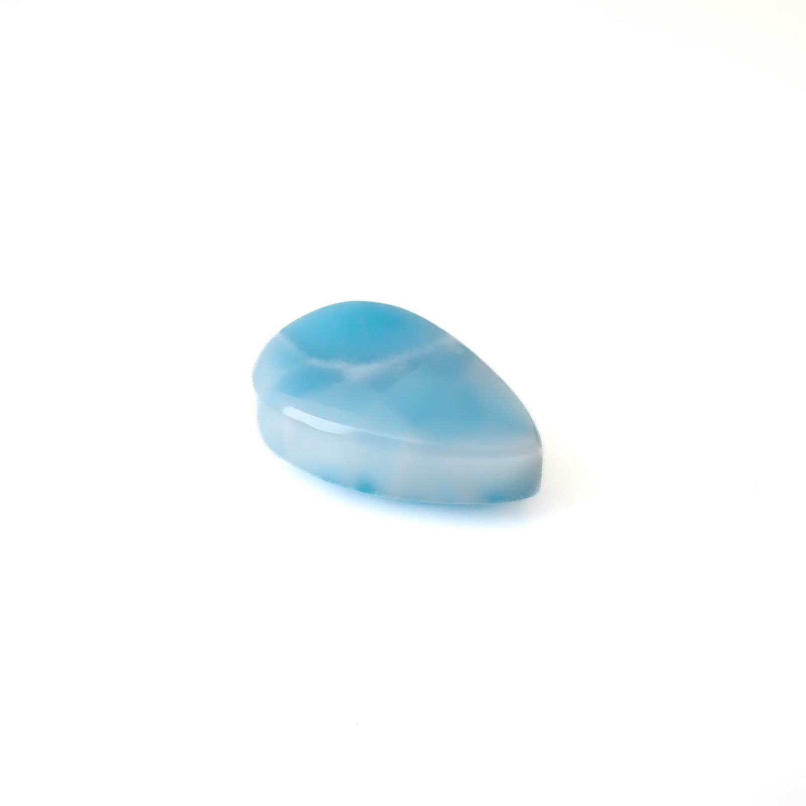 ラリマー ドミニカ共和国産 49.69ct [250630537]29.5x19.4mm前後