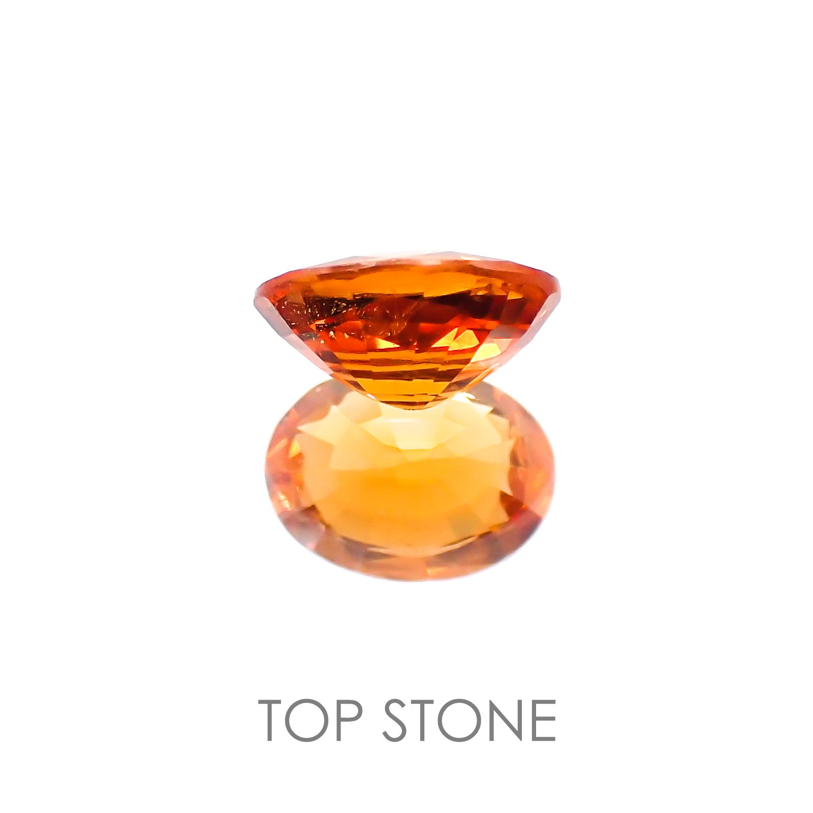 スペサルティンガーネット ナイジェリア産 ルース 1.13ct[20128094]7.1×5.4mm前後