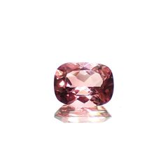 ピンクトルマリン(宝石名トルマリン)コンゴ民主共和国産 1.35ct 識別済[230320847]8x6mm前後