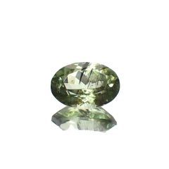 ルドウィジャイトインペリドット パキスタン産 1.66ct[221219514]8.8x6.2mm前後