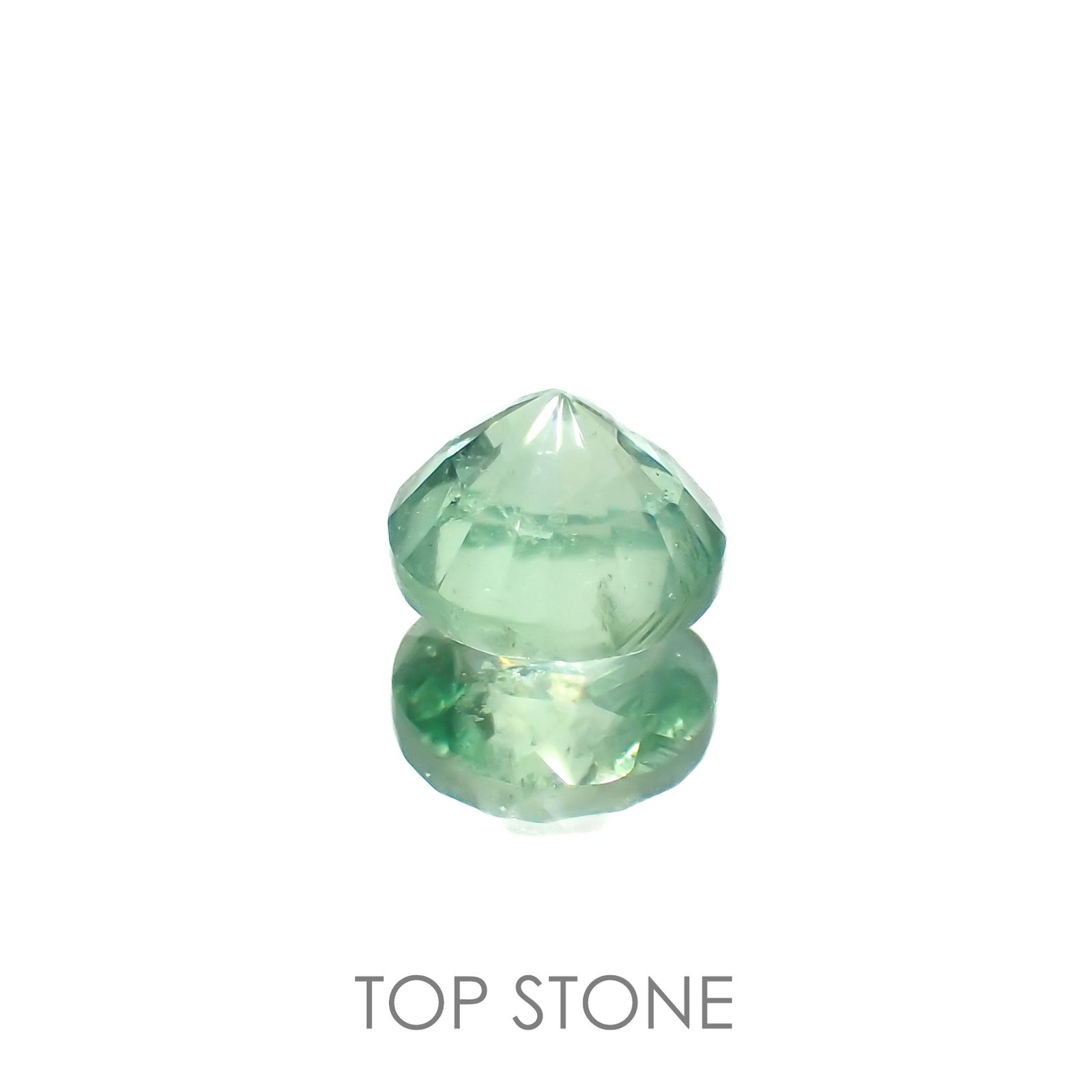グリーンカイヤナイト タンザニア産 1.32ct[230220569]6.1x6.1mm前後