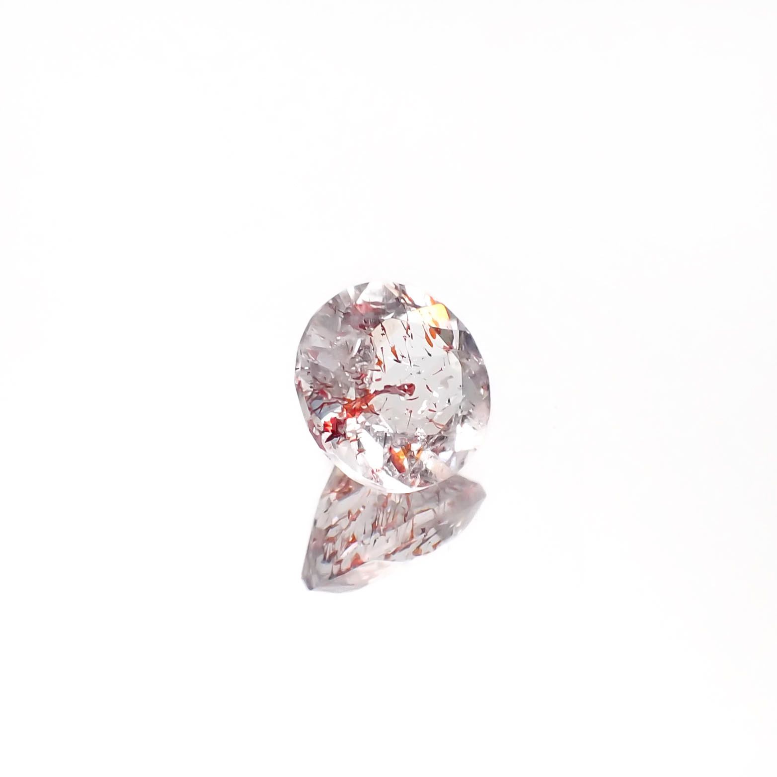 ファイヤークォーツ ナイジェリア産 1.67ct[240326709]8x8mm前後