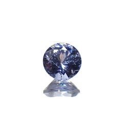 グレイッシュブルースピネル(宝石名スピネル)ビルマ/マダガスカル産 0.33ct[230722674]4.2x4.2mm前後