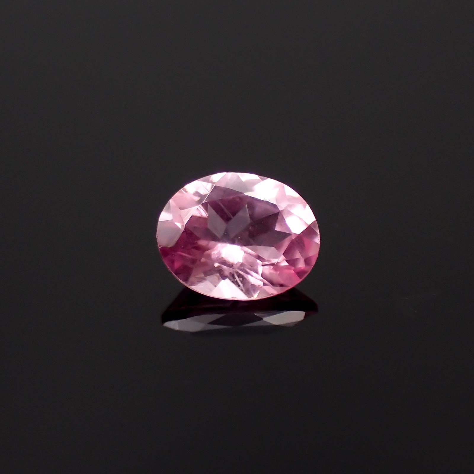シルキーピンクスピネル タンザニア産 0.35ct [230421566]4.8x3.9mm前後