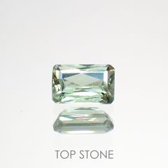 グリーンクリソベリル(宝石名クリソベリル)スリランカ/マダガスカル産 0.36ct 識別済[220114467]4.8x3.2mm前後