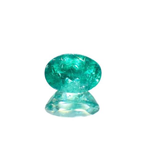 パライバトルマリン ブラジル産 0.72ct / 6.6x4.5mm前後 [221018792]