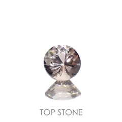 サニディン(宝石名サニディン)ドイツ産 0.20ct 識別済[221018939]3.9x3.9mm前後