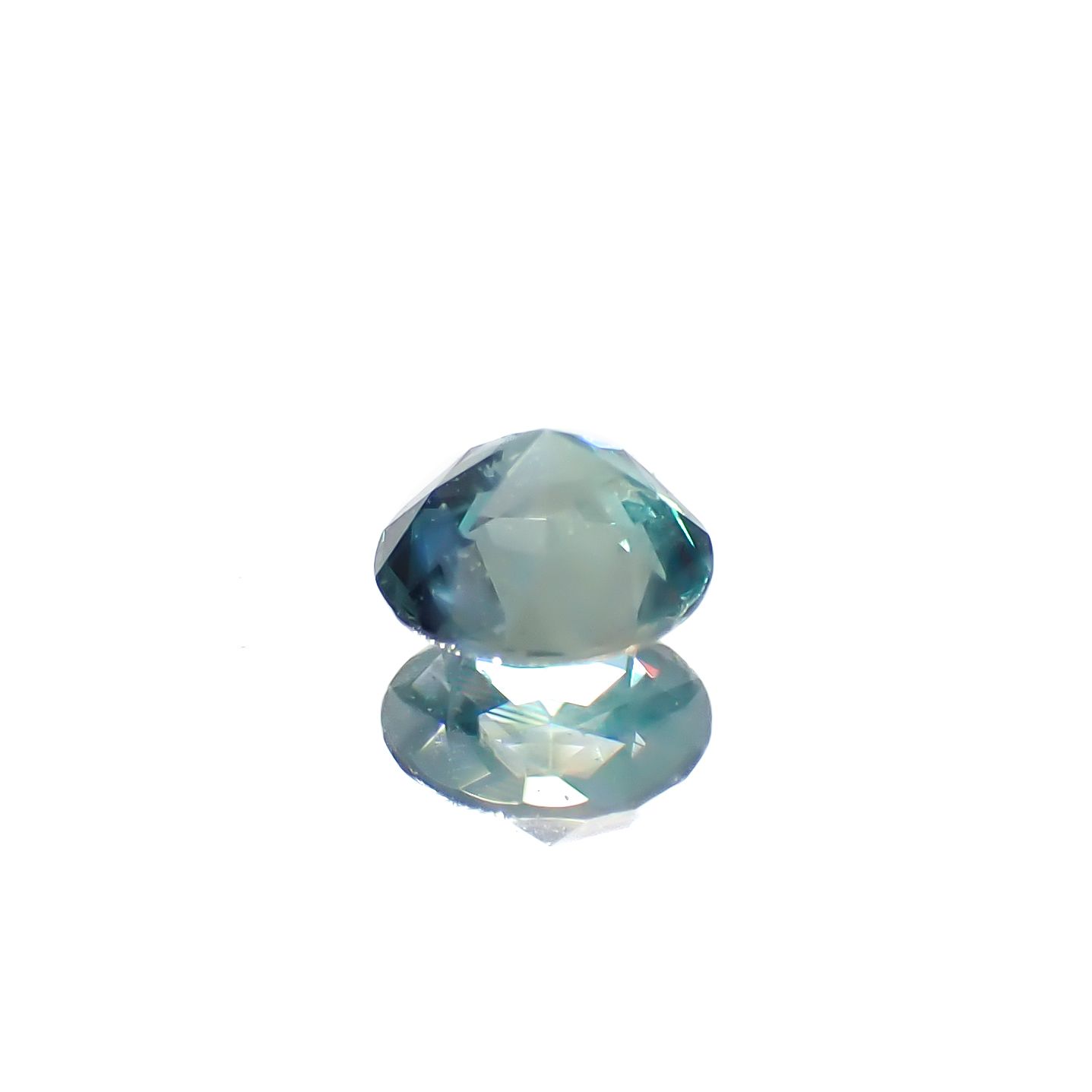 シルキーアレキサンドライト ブラジル・ミナスジェライス州ヘマチタ鉱山産 0.23ct[240929057]3.7x3.7mm前後