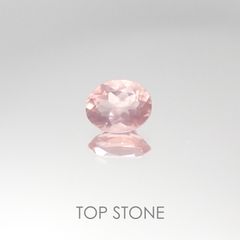 ディープローズクォーツ モザンビーク産 ルース 0.45ct[20095388]5.8×4.6mm前後