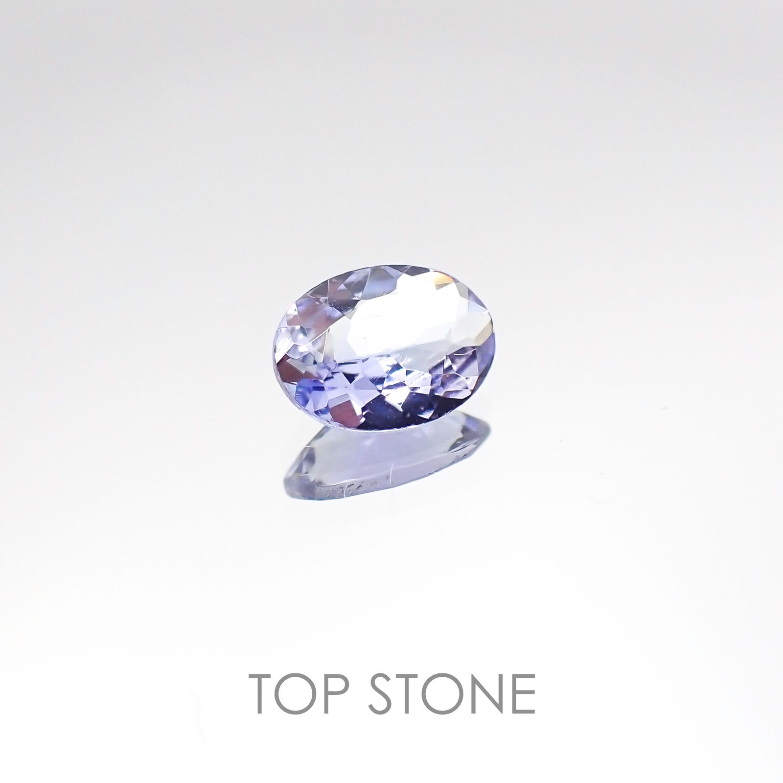 タンザナイト(ゾイサイト) タンザニア産 ルース 0.65ct[20106548]6.9×5.1mm前後