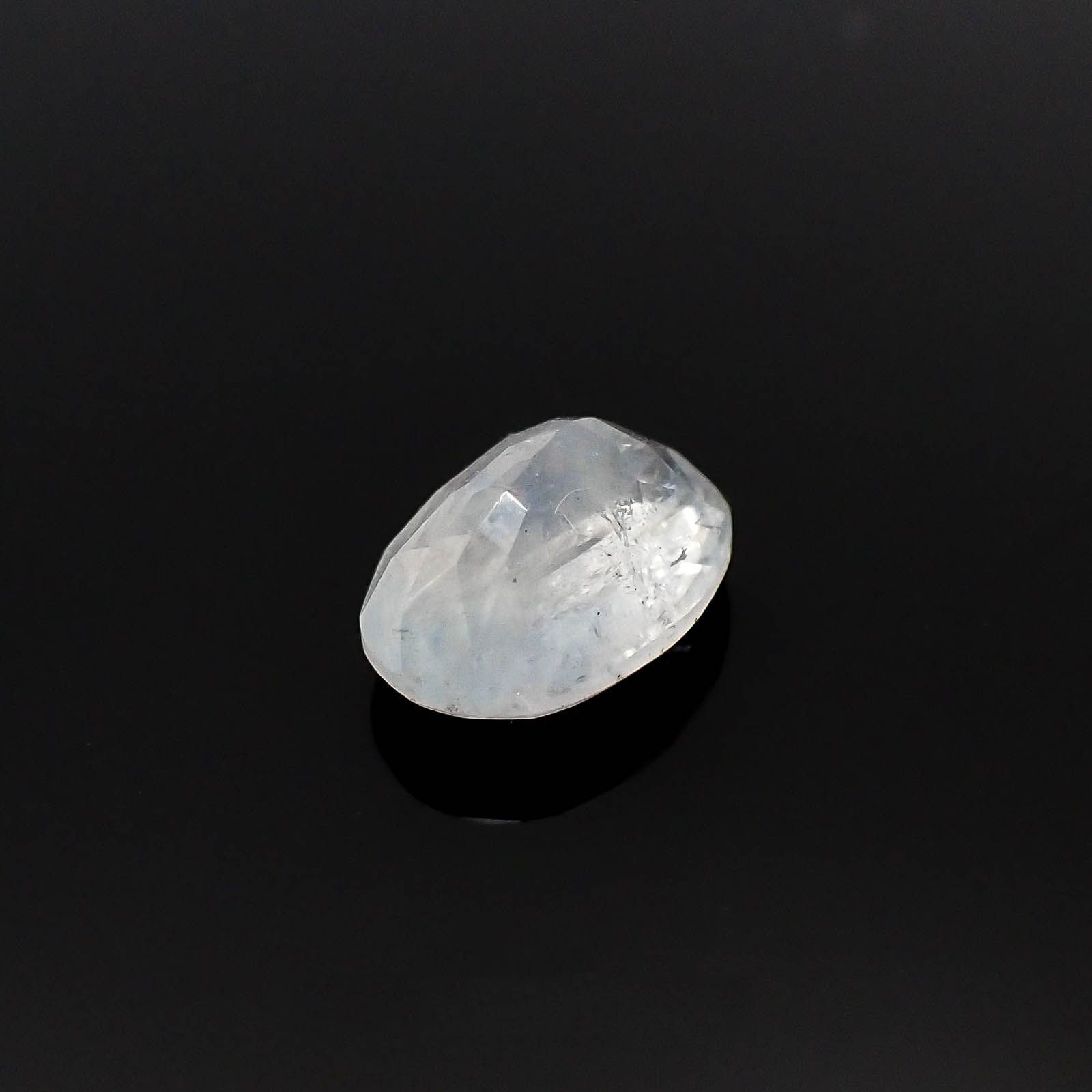 ユークレース(宝石名ユークレース) ブラジル産 1.169ct ソ付(彩珠)[20084557]7.8×5.7mm前後