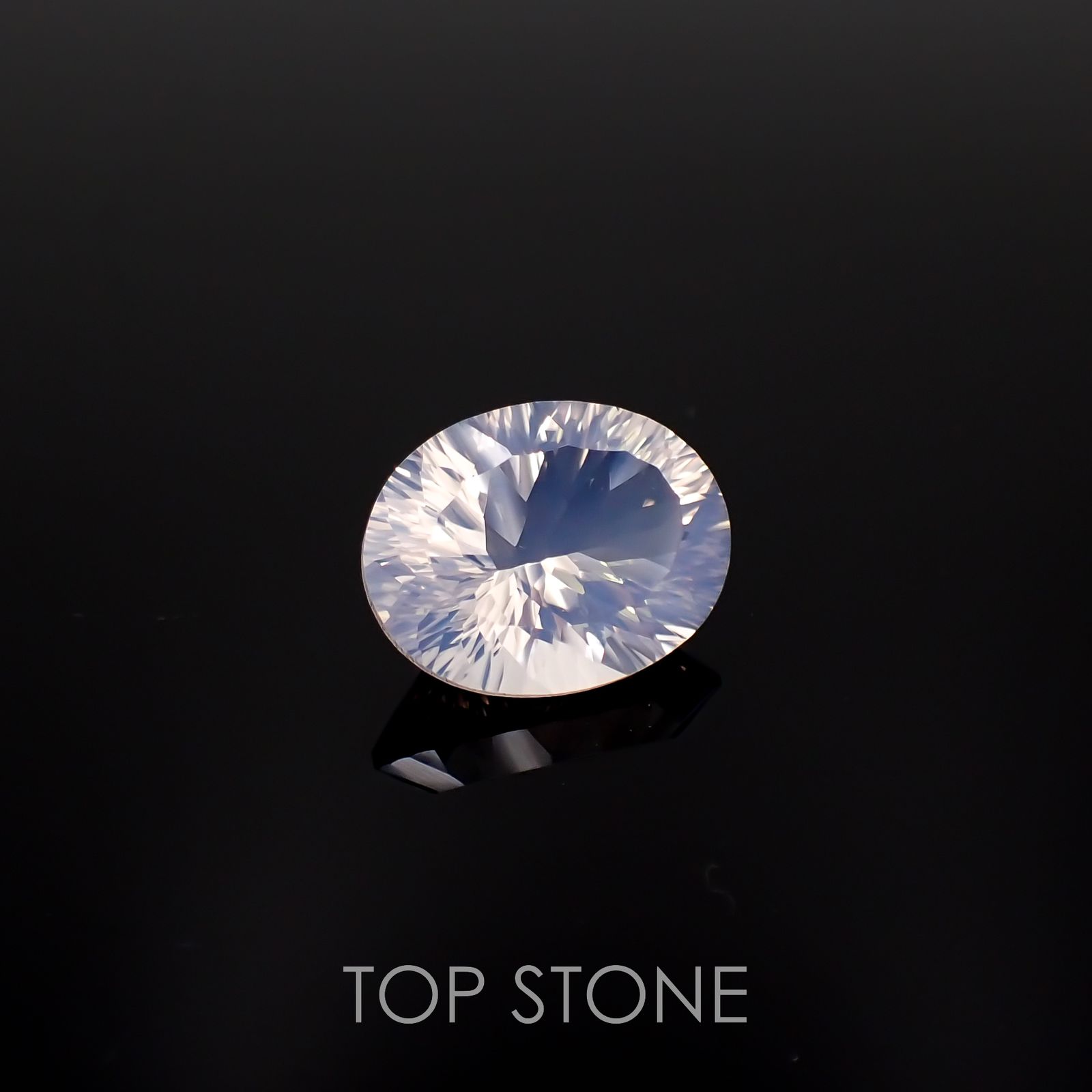 ◇コンケーブカット◇スコロライト ブラジル産 8.62ct[221119014]16.1x12.4mm前後