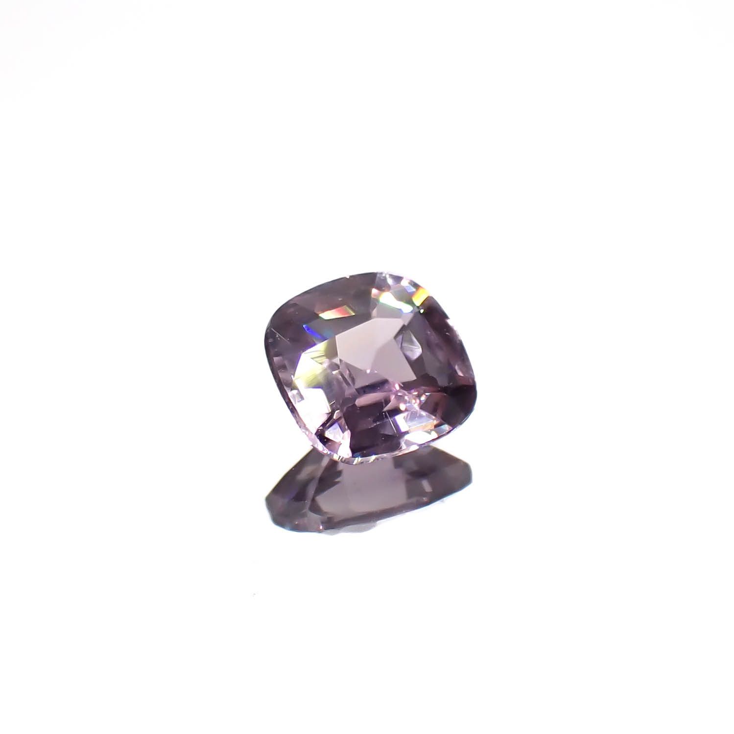 カラーシフト ピンクダイアスポア アフガニスタン産 0.60ct[240627975]5.3x5.3mm前後