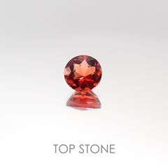 <ランダムセレクト1個販売> アンデシン ラウンドカット チベット産 0.38ct前後[20095526]4.9×4.9mm前後