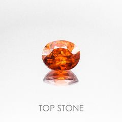 スファレライト スペイン産 ルース 2.61ct[20084475]8.6×7.1mm前後