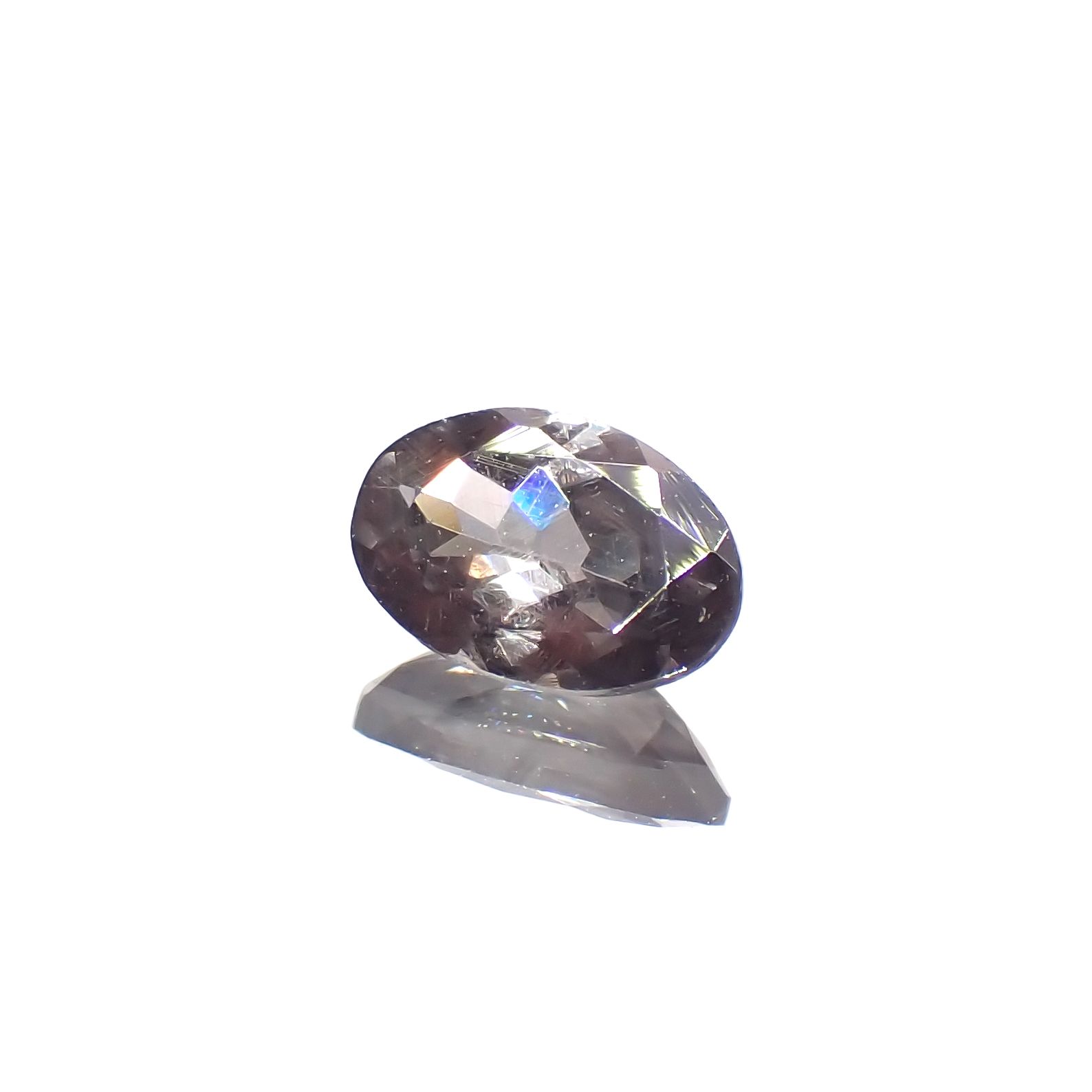 ベキリーブルーガーネット（カラーチェンジガーネット アレキタイプ） マダガスカル・ベキリー産 0.44ct[240223002]5.8x3.9mm前後