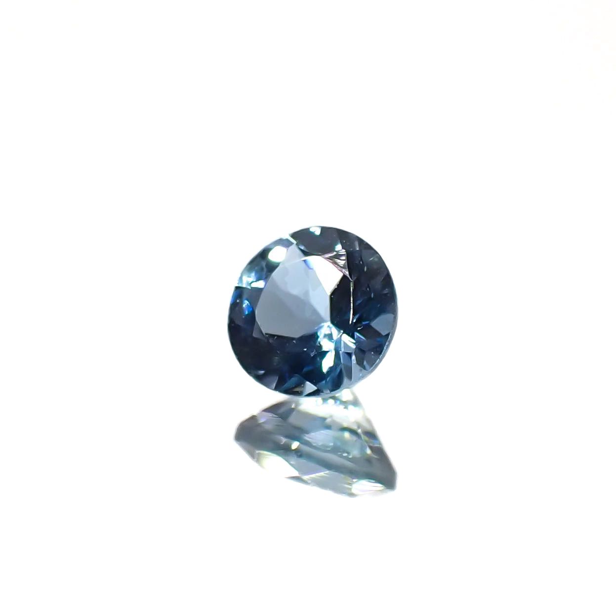 サンタマリアアクアマリン(宝石名アクアマリン)ブラジル産 0.15ct 識別済[240226021]3.4x3.4mm前後