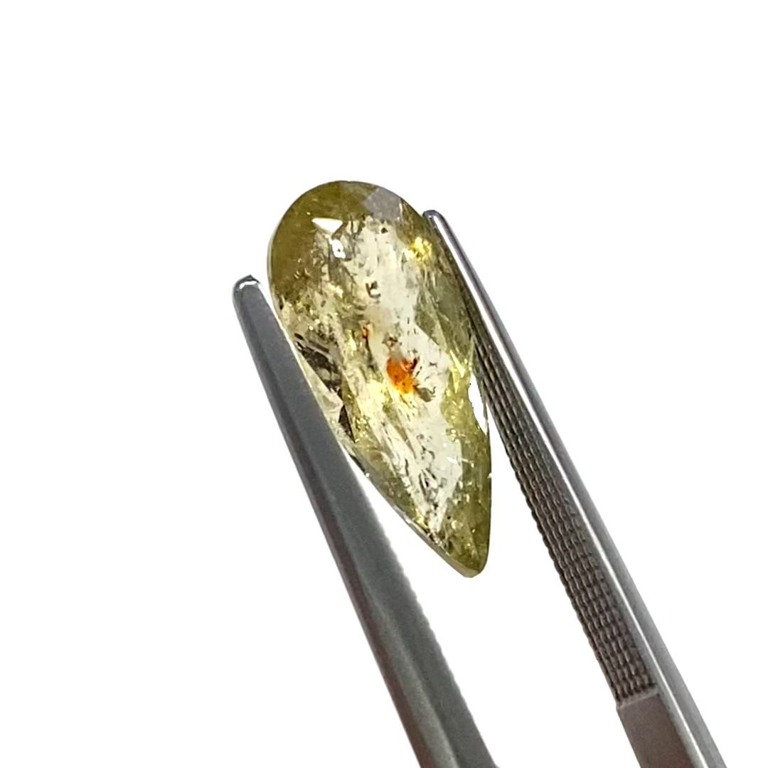 インペリアルトパーズ(宝石名イエロー・トパーズ) ブラジル産 3.630ct