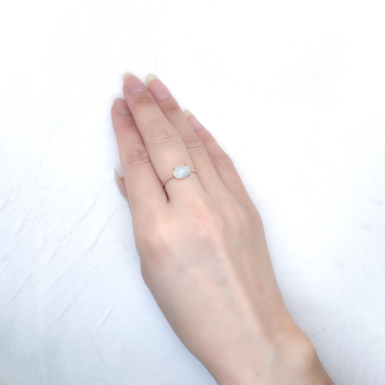 パライバトルマリンインクォーツ(宝石名トルマリンインクォーツ/別名パライバ・トルマリンインクォーツ) ブラジル産 識別済 1.12ct / 8×6mm前後 [251011995]