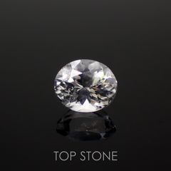 フェナカイト(宝石名フェナカイト)マダガスカル/ブラジル産 1.01ct 識別済[221119128]6.6x5.5mm前後
