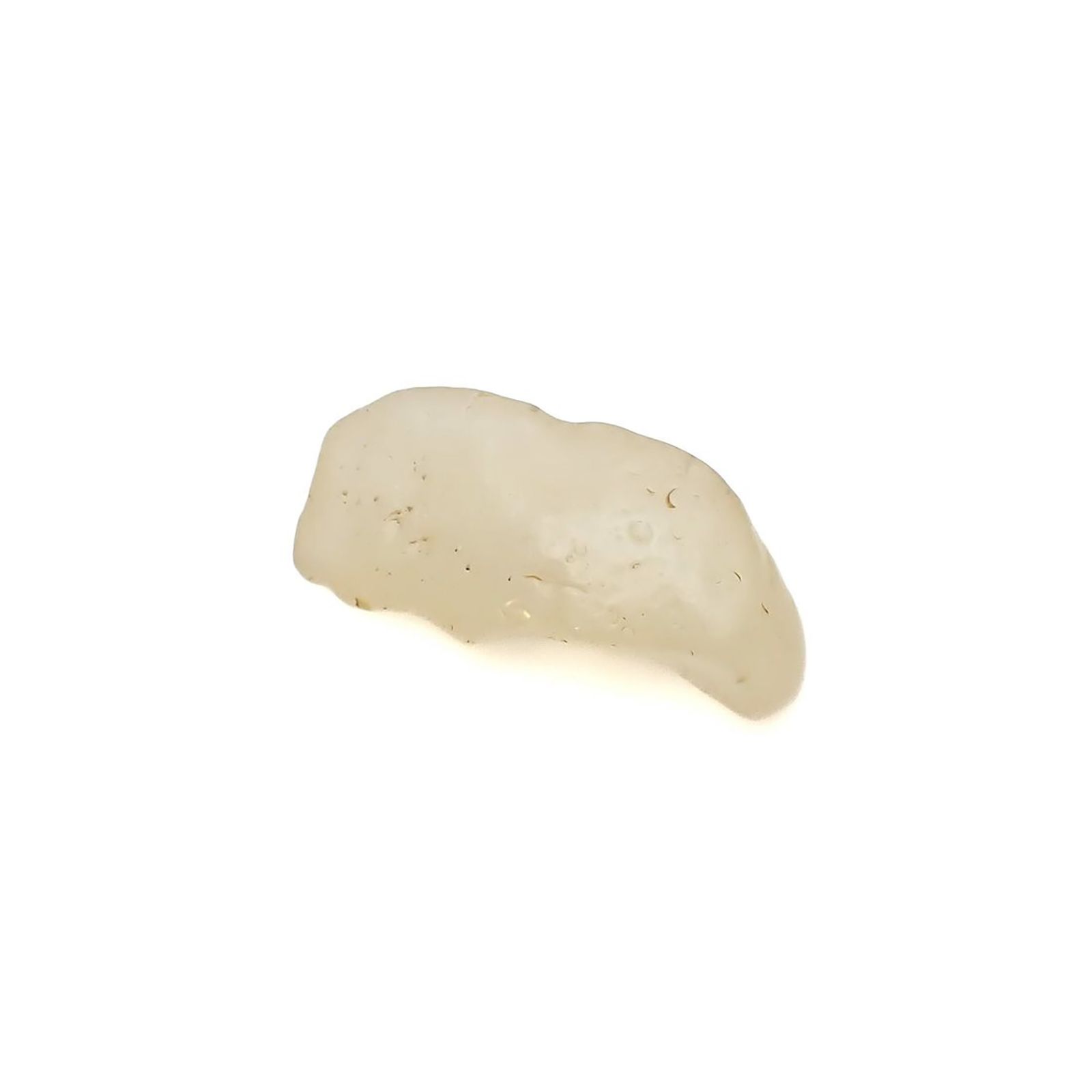 リビアングラス 原石 発見地：エジプト・リビア砂漠 15.51ct / 26.8x12.4mm前後 [260729283]