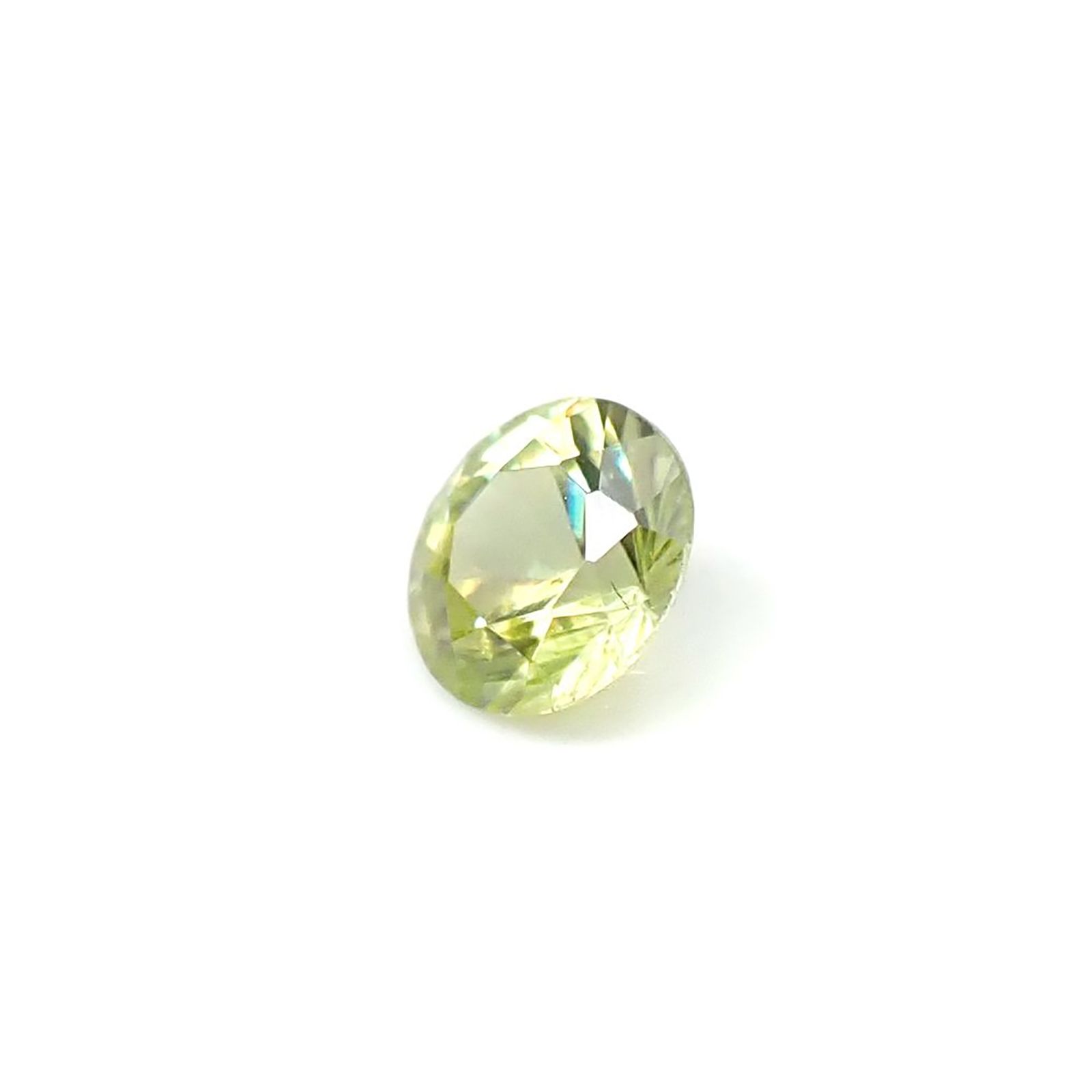 スフェーン(宝石名スフェーン)マダガスカル産 識別済 0.37ct / 4.6x4.5mm前後 [251231366]