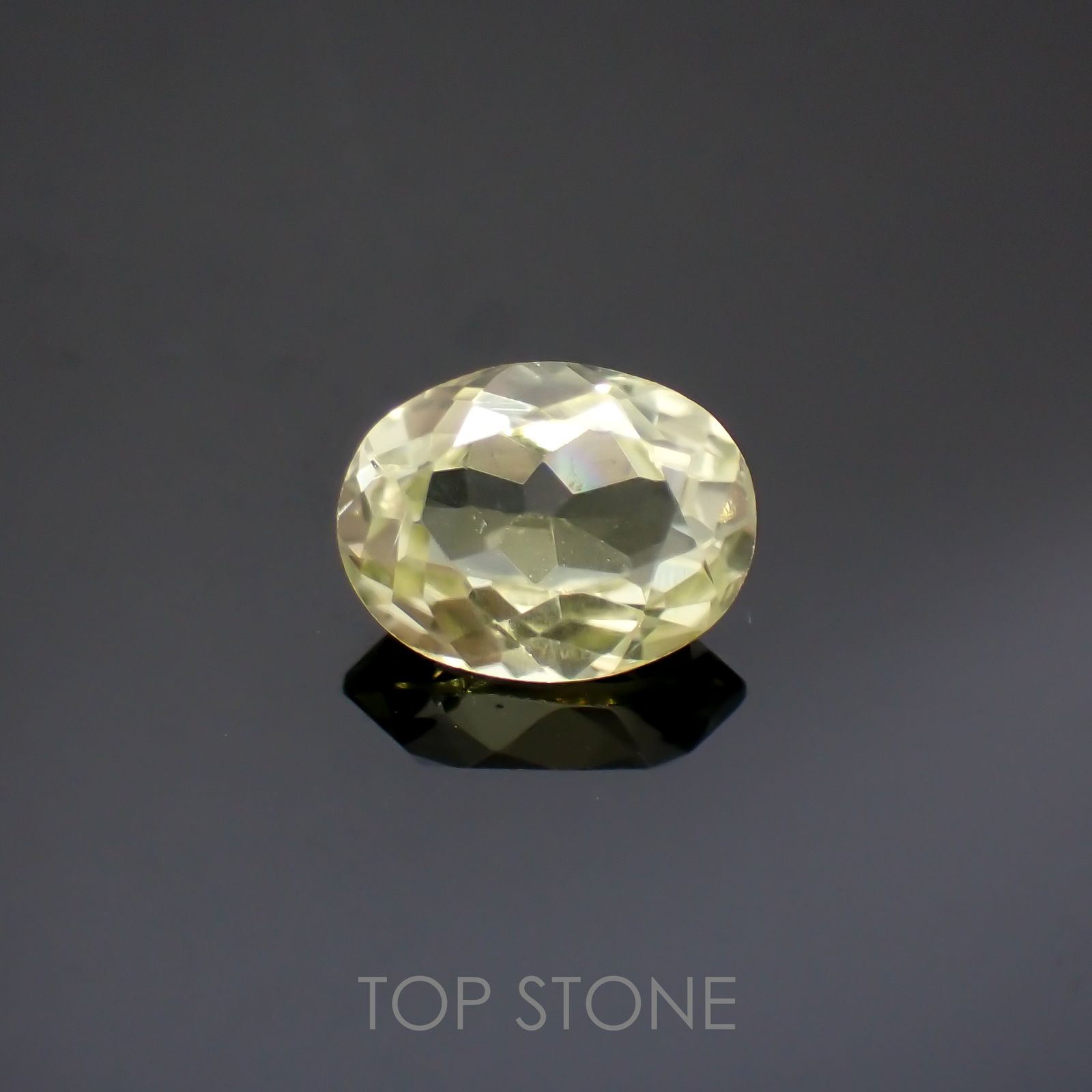 シリマナイト(宝石名シリマナイト) インド産 1.30ct 識別済[20128768]7.8×5.9mm前後
