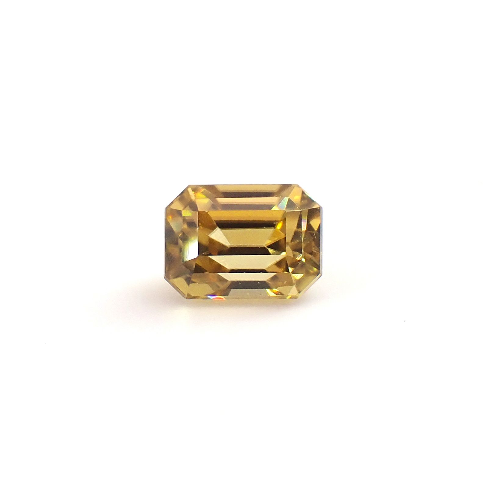 イエロージルコン スリランカ/カンボジア産 2.33ct / 7.5x5.5mm前後 [260932971]