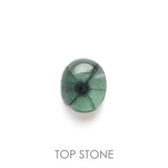 トラピッチェエメラルド(宝石名トラピッチェ・エメラルド)コロンビア・ムゾー鉱山産 2.095ct ソ付(彩珠)[221018887]8.6x7.3mm前後
