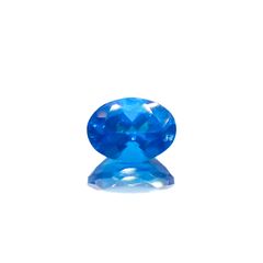 ネオンブルーアパタイト マダガスカル産 1.25ct[240628108]7.9x5.8mm前後