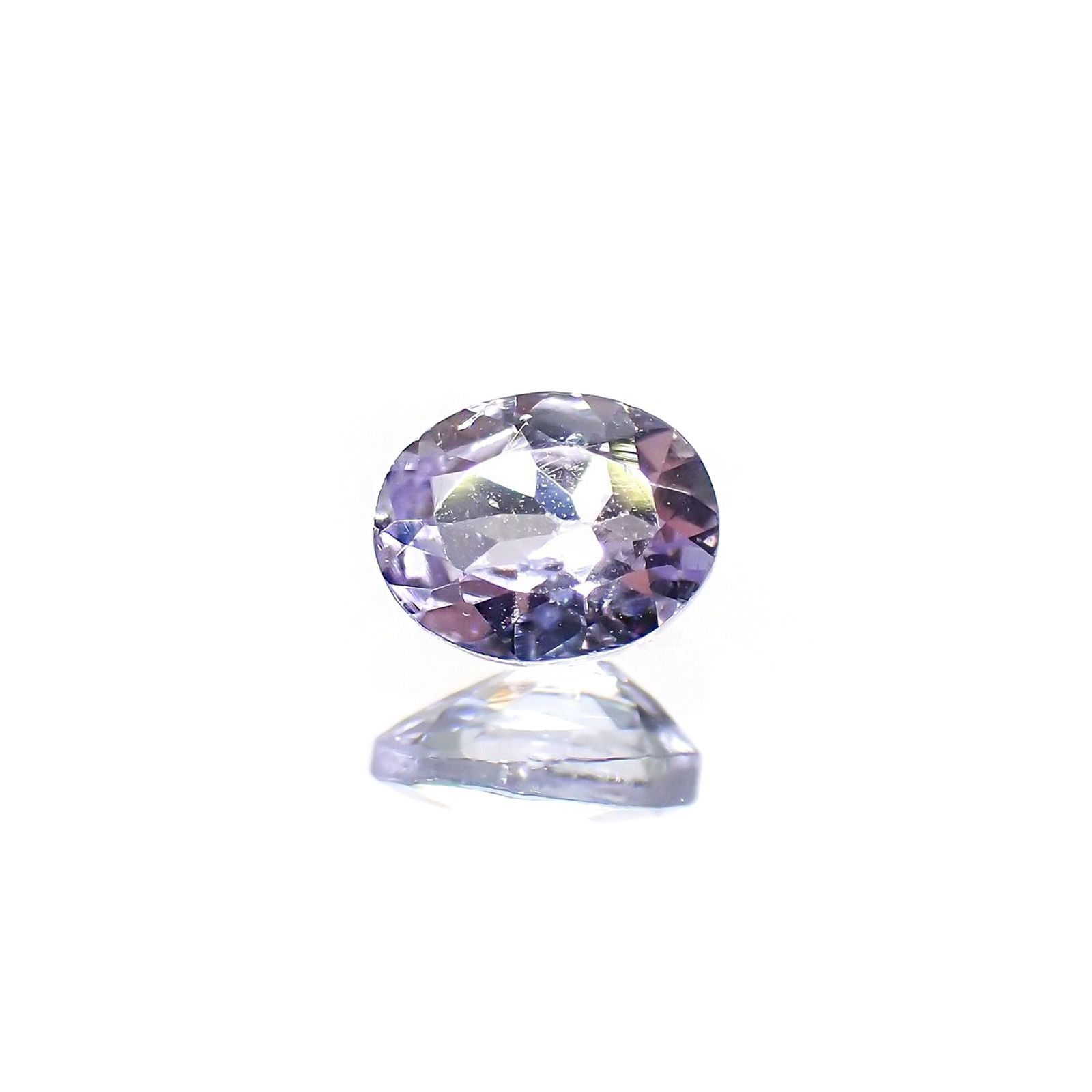 ラベンダーゾイサイト(宝石名ゾイサイト)タンザニア産 識別済 0.36ct / 5x4mm前後 [220115060]