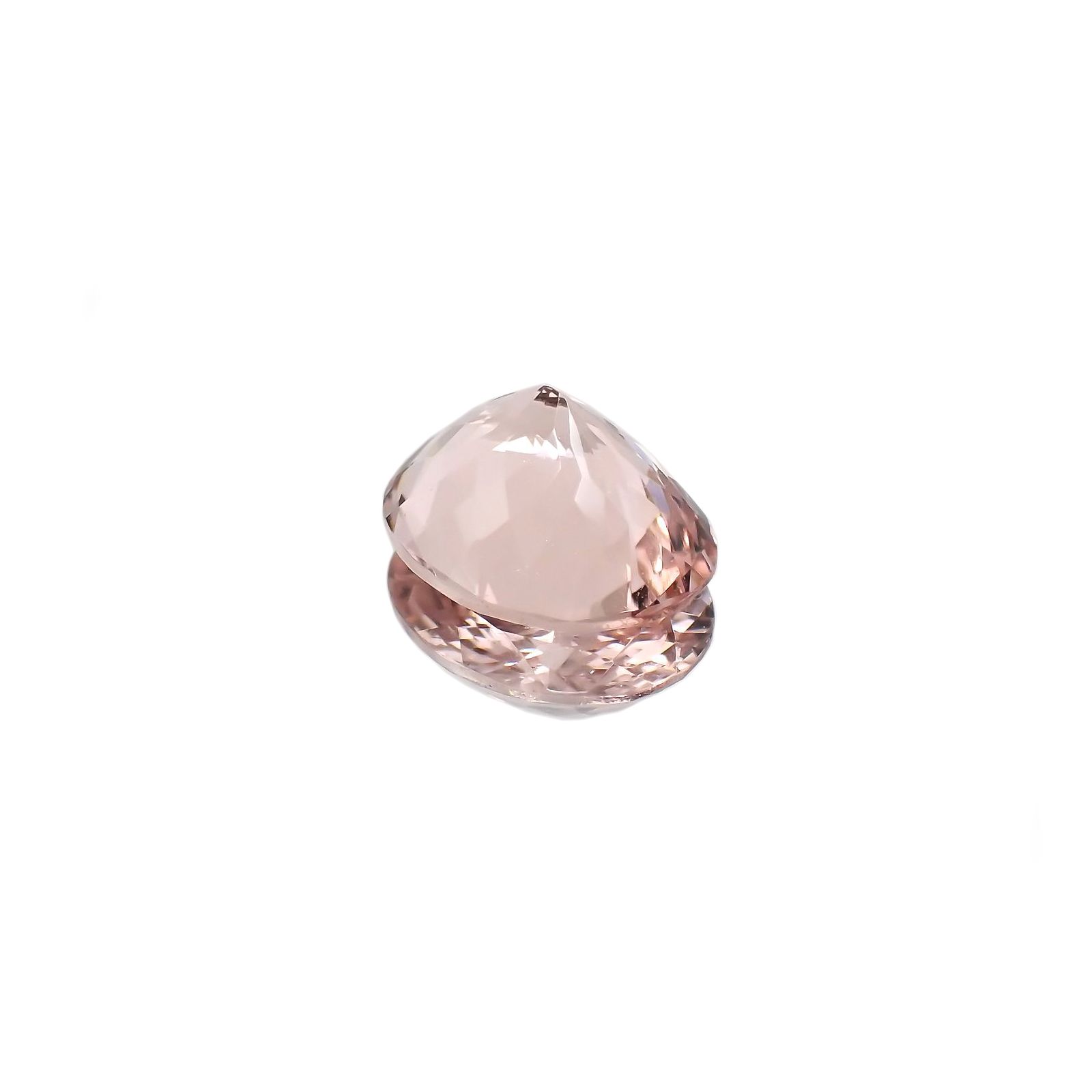 モルガナイト(宝石名モルガナイト) ナイジェリア産 2.144ct ソ付(日独)[210510835]10.2×8.1mm前後