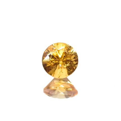 スペサルティンガーネット ナイジェリア産 0.32ct[230923372]3.8x3.8mm前後