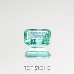 エメラルド(宝石名エメラルド) ザンビア産 0.27ct 識別済[210812996]4.9×3mm前後