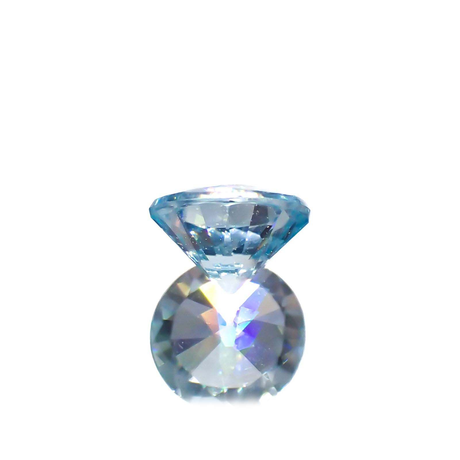 アイスブルージルコン カンボジア産 0.60ct[221018652]4.8x4.7mm前後