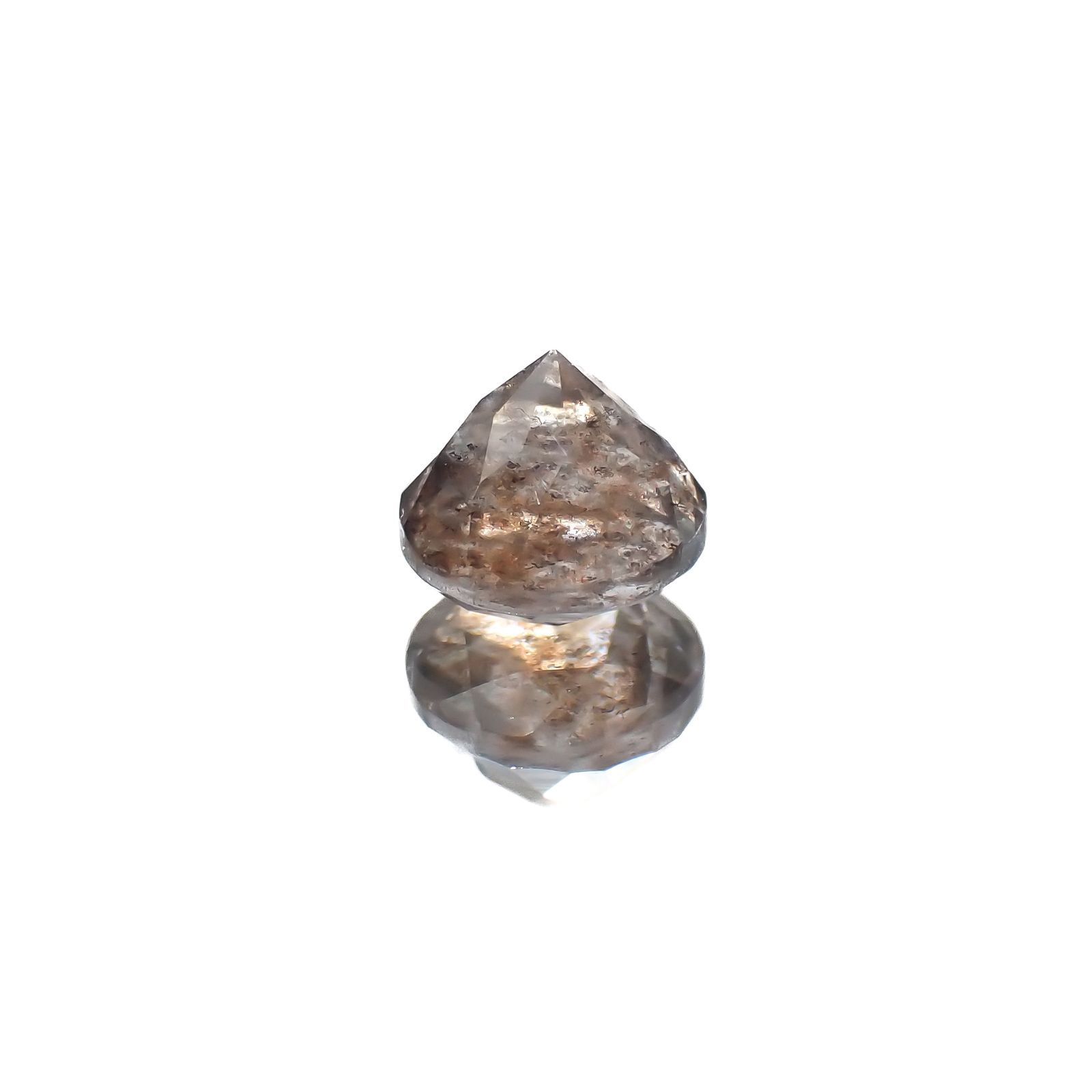 アベンチュリンアクアマリン ナイジェリア産 0.58ct[220917717]5.1x5.1mm前後