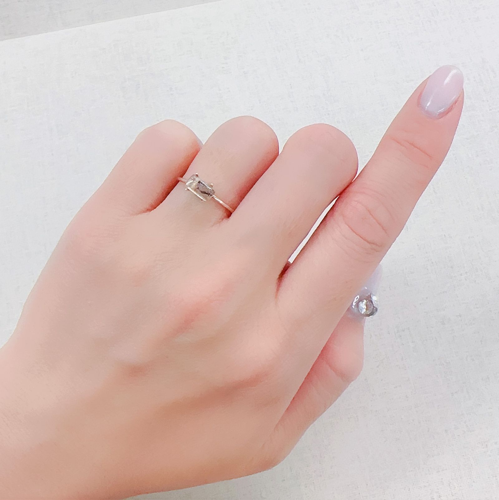 レインボーラティスサンストーン オーストラリア産 0.65ct[230321096]6.9x3.5mm前後