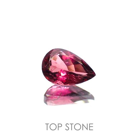 パープルトルマリン(宝石名パープル・トルマリン) ブラジル産 1.41ct 識別済[211013576]9×6.1mm前後