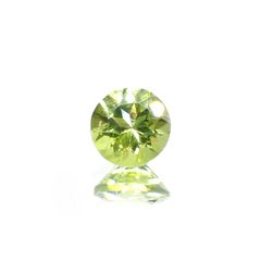 ペリドット(宝石名ペリドット) パキスタン産 識別済 1.15ct / 6.4x6.4mm前後 [210813072]