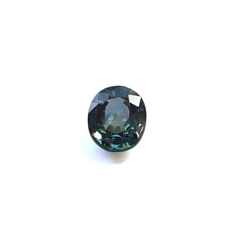 サファイア(宝石名サファイア) マダガスカル/スリランカ産 識別済 1.32ct / 7x5.8mm前後 [260112474]